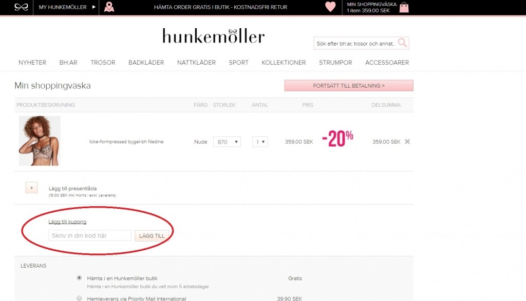 Hunkemöller Rabattkod