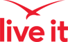 Logotype för Live it
